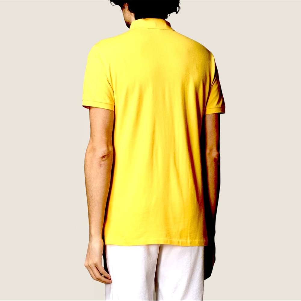 Polo Ralph Lauren Yellow with Navy Blue Pony - Picture 3 of 10